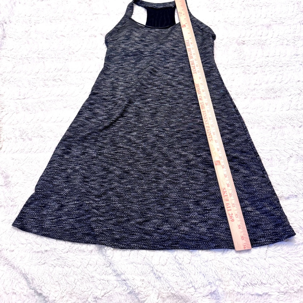 MPG  small Mondetta Sleeveless Athletic Midi Dress Gray & Black  lightweight sun - Picture 4 of 8